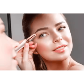 New Electric Eyebrow Trimmer – Painless Eyebrow Epilator & Facial Hair Remover for Women