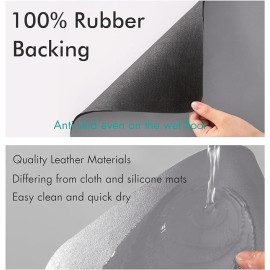 Rubber Dish Drying Pad, Kitchen Countertop Absorbent Pad