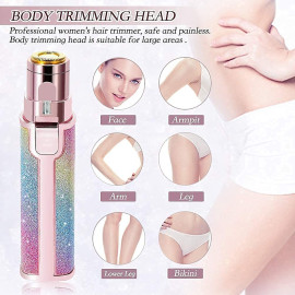 2-in-1 Facial Hair and Eyebrow Trimmer