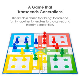 Ratna's Magnetic Snakes and Ladders with Ludo