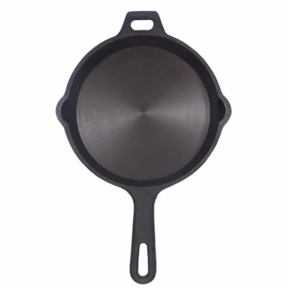 Ess Bee Black 3.4kg Cast Iron Skillet, For Home, Round