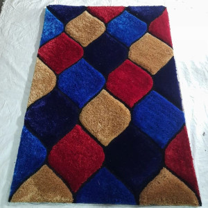 3d Floor Carpet, Material: Polyester