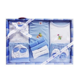 0-6 Months Cotton 13 Pieces Mini Berry Baby Suits Gift Set