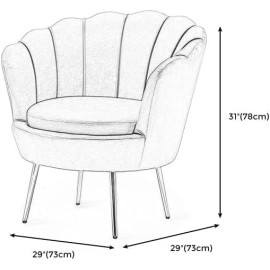 Red Wooden Peacock Single Seater Sofa Chair