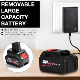 Wireless High Pressure Washer for Car Washing 48V Rechargeable