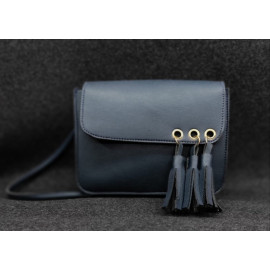 Pu Leather Stylish Ladies Sling Bag (Nevy blue)