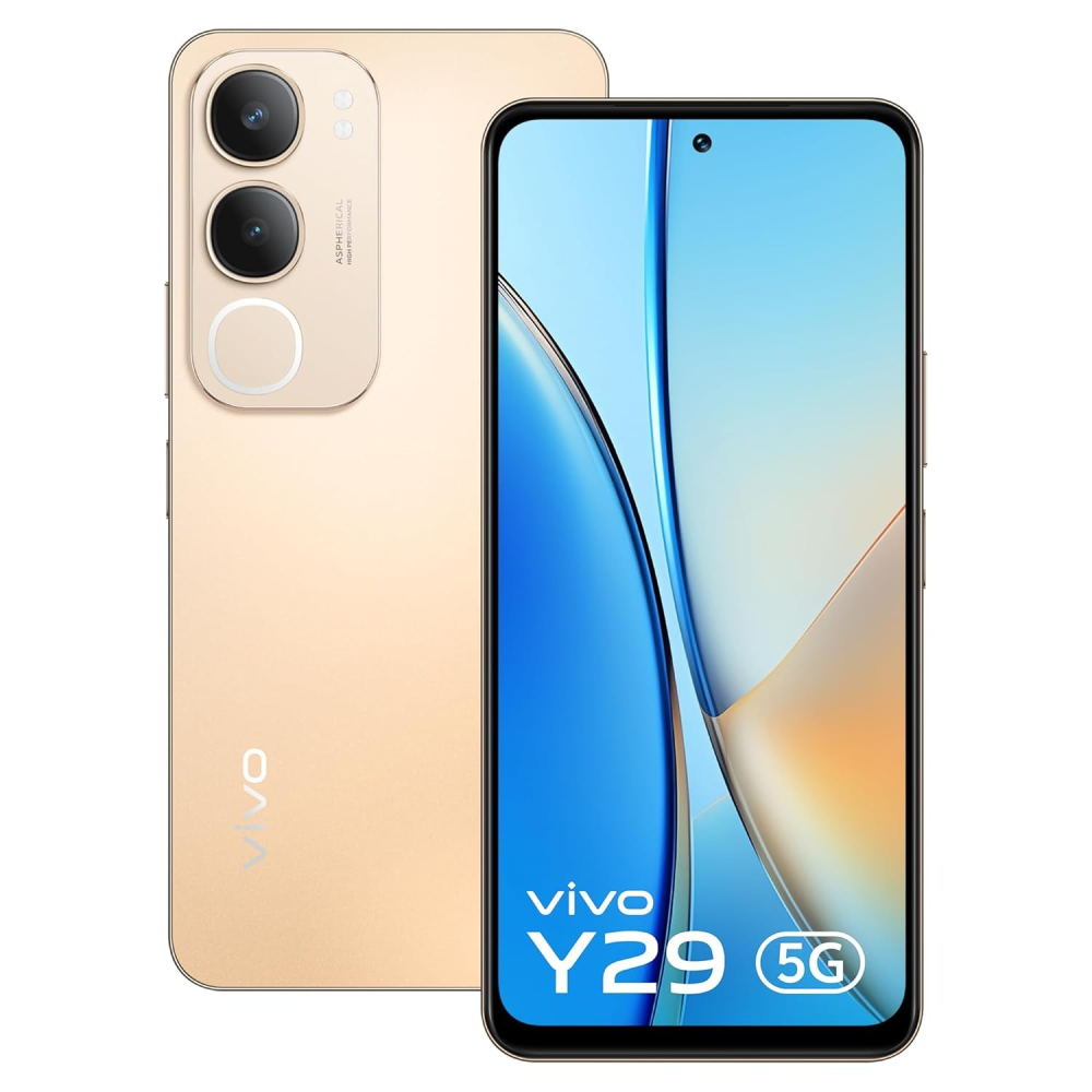 Vivo Y29 5G (Titanium Gold, 8GB RAM, 128GB Storage)