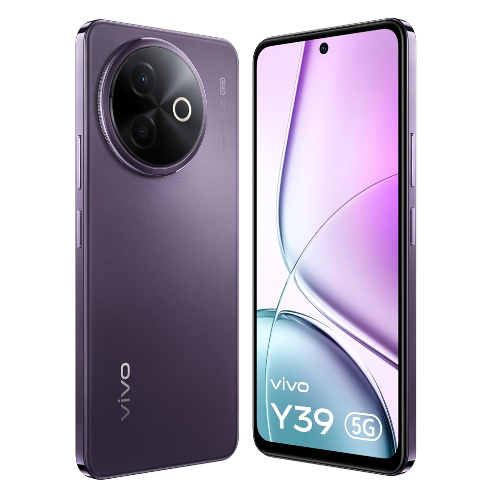 Vivo Y39 5G (Lotus Purple, 8GB RAM, 128GB Storage)