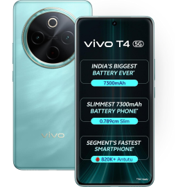 VIVO T4 5G (Emerald Blaze, 8GB RAM+256GB Storage)
