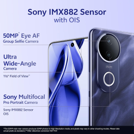 Vivo V50e 5G (Sapphire Blue, 8GB RAM, 256GB Storage)