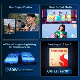 VIVO X Fold5 (Titanium Gray, 16GB RAM, 512GB Storage)