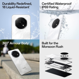 Oppo F29 Pro 5G Marble White Smart Phone (12GB RAM, 256GB Storage)