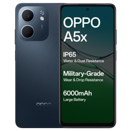 Oppo A5X 5G Midnight Blue Smart Phone, (4GB RAM, 128GB Storage)