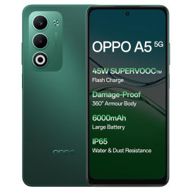 Oppo A5 5G Aurora Green Smart Phone, (8GB RAM, 128GB Storage)