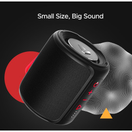 Round White Mi Compact Bluetooth Speaker 2 With In Build Mic