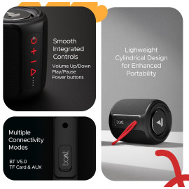 Round White Mi Compact Bluetooth Speaker 2 With In Build Mic