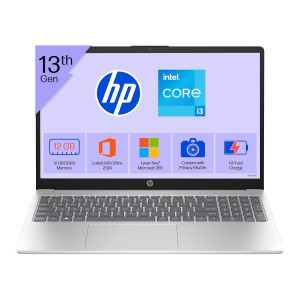 HP 15, 13th Gen Intel Core i3-1315U (12GB DDR4, 51..
