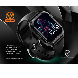 Nervfit Vibe Smartwatch with 1.85 LED Display Bluetooth Calling (Orchid Pink)