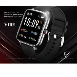 Nervfit Vibe Smartwatch with 1.85 LED Display Bluetooth Calling (Orchid Pink)