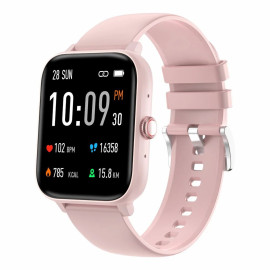 Nervfit Vibe Smartwatch with 1.85 LED Display Bluetooth Calling (Orchid Pink)