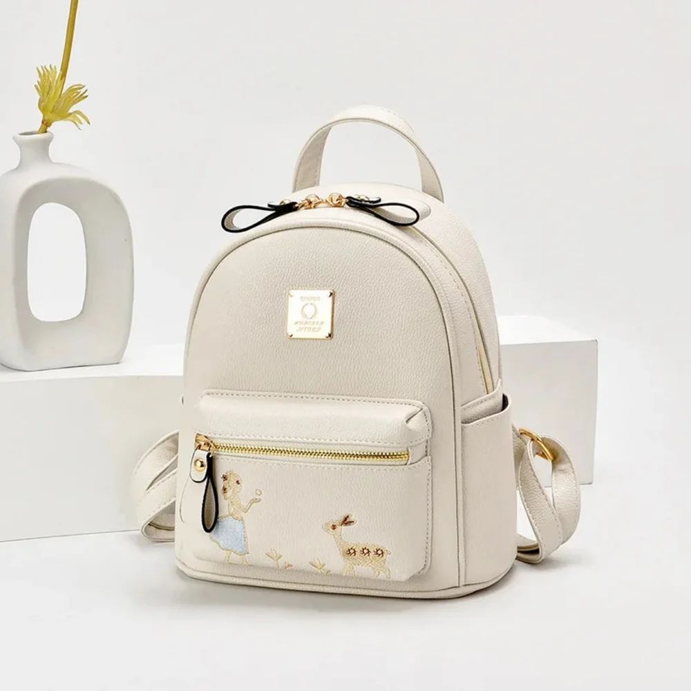 Polyester Printed Backpack Bag, Number Of Compartments