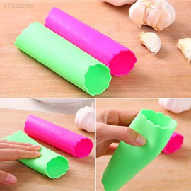 Rubber Magic Garlic Peeler (Colour May Vary) 