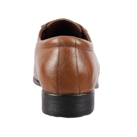 Metro Mens Leather Tan Formal Lace-up Shoes