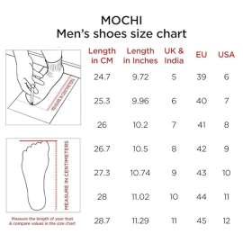 Mochi Men's Faux Leather Stylish Fashionable Loafer Shoes