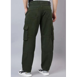 The Modern Soul Men's Cargo Track Pant for Men (Cotton Blend | Loose Fit)