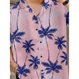 Poly Cotton Blue Lycra Goa Digital Printed Shirts, Half sleeves, Casual Wear