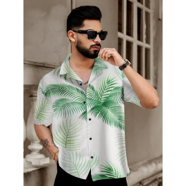 Poly Cotton Floral Print Goa Printed Shirts, Half Sleeves, Casual