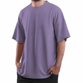 Round Plain Youth Fashion tshirt