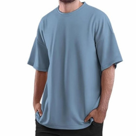 Round Plain Youth Fashion tshirt