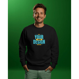 TAGDO Men's Solid Oversize Sweatshirt (2001)