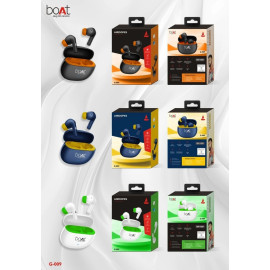 White G 009 Boat Earbuds, Mobile