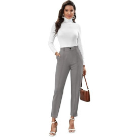 High-Waisted Wide Leg Trousers for Woman | Pants