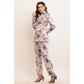 Women Printed Coord Set 