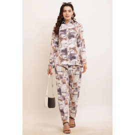 Women Printed Coord Set 