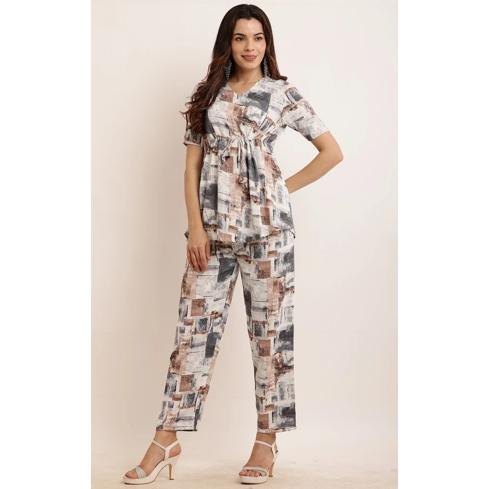 Women Stylish Exclusive Print Co-ord Set