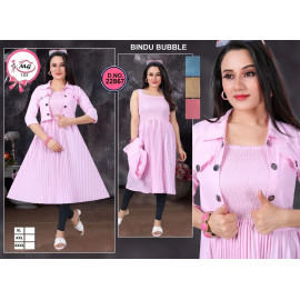 Ladies Baby Pink Plain Midi Dress