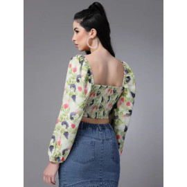 Polyester Ladies Crop Top