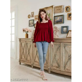Women Crepe Top