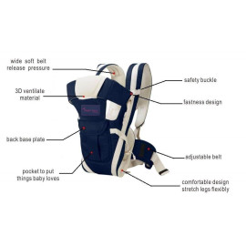 Chinmay Kids 4 in1 Baby Carrier Kangaroo Bag