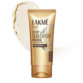 LAKME SUN EXPERT PRIMER + SUNSCREEN, SPF 50 PA+++ FOR UVA/B, MATTIFYING FOR MAKEUP LOVERS