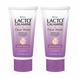 Lacto Calamine Kaolin Clay Face Wash, 100ml
