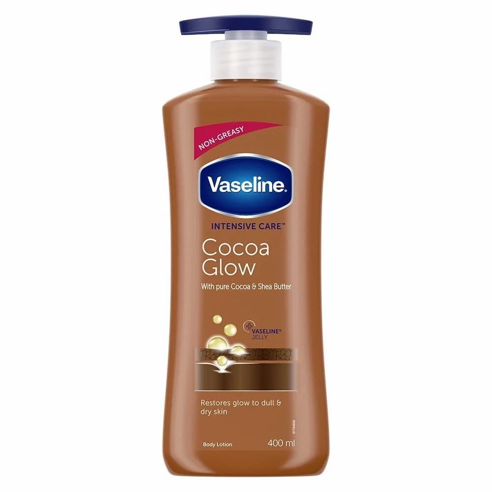 Vaseline Cocoa Glow Body Lotion, Dry Skin