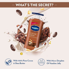 Vaseline Cocoa Glow Body Lotion, Dry Skin