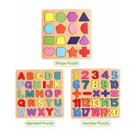 Chocozone Wooden Learning Educational Board