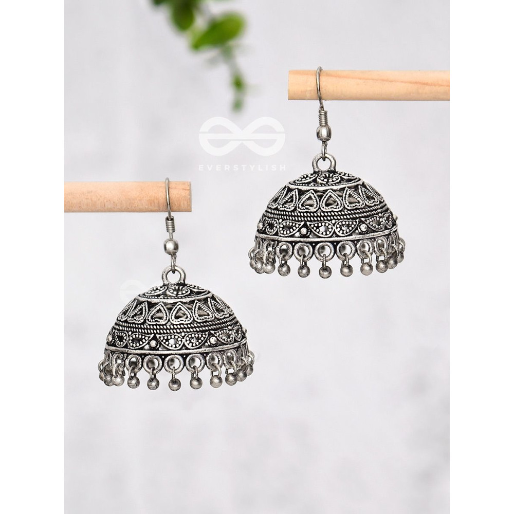 Love on My Ears - Intricate Statement Boho Jhumkas