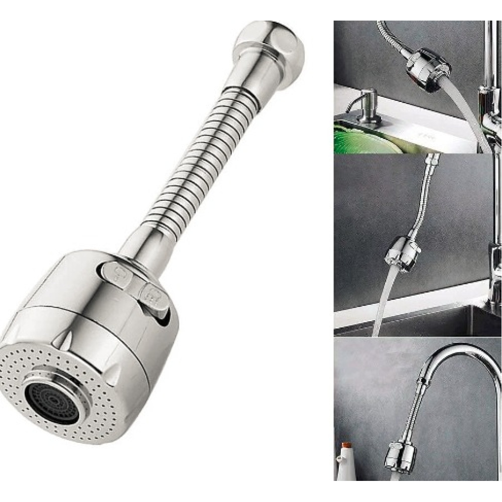 Anti-Splash Expandable Nozzle Bathroom Tap Adjustable Sprinkler 